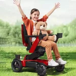 ENACE 인기 상품 노약자 장애인 노인 고급형 휴대용 여행용 접이식 전동 휠체어