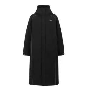 NB 뉴발란스 하이브리드 롱 벤치파카 남성 여성 공용 자켓 집업 블랙 NBNQE42153-19