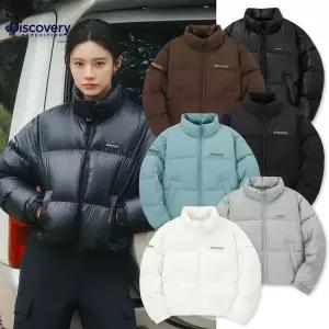 [디스커버리] 24FW 겨울 DWDJ8D046 여성 반슬리 크롭 고프코어 다운 숏패딩