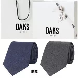 갤러리아 25FW 실크100 슬림 솔리드 넥타이 닥스 DLF1F1278