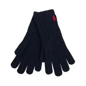 [폴로랄프로렌] 25FW 울 캐시미어 클래식 케이블 장갑 헌터네이비 WC0676 433