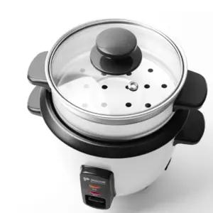 키친아트 전기밥솥 취사 찜기 미니 논스틱 캠핑 쌀밥