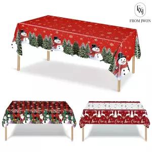 크리스마스 테이블 보 식탁 매트 일회용 홈파티 소품 유치원 어린이집 행사 6인용 8인용 10인