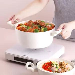 키친플라워 꾸테 세라믹 인덕션 양수냄비 24CM