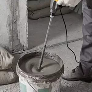 대형 믹서기 시멘트 섞는날 휘지않는 교체날 드릴 혼합기