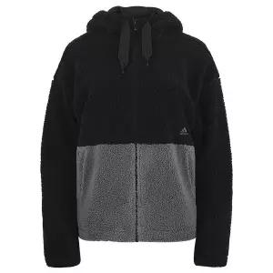 [아디다스] 여성 컬러블록 보아 풀집 플리스 자켓 IK9865