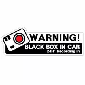 [파워쇼핑몰샵] 표지판 차량 블랙박스 블랙박스스티커 새차선물 블랙박스녹화중 신차선물 차량용스티커 자