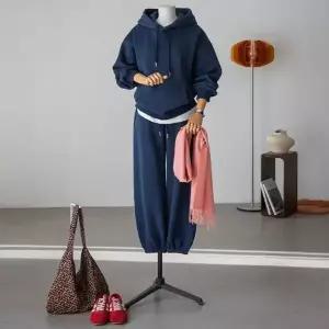 (안나앤플러스) A. 포른 기모 후드 세트[세트DZ344] 빅사이즈