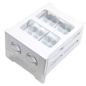 냉장고 회전 얼음 트레이 벗겨진 냉동실 오렌지옐로우 보관함 반자동 위스키 뚜껑이 몰드