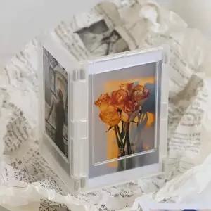자석 액자 미니 포카 투명 사진 홀더 케이스 KK919