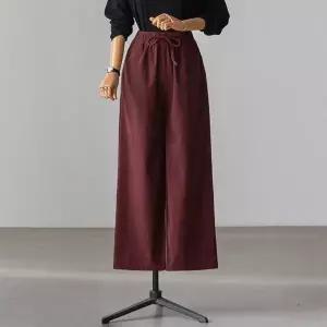 (안나앤플러스) A. 루니아 코듀로이 밴딩 팬츠[팬츠D0924I03] 빅사이즈