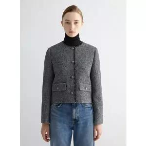 [쉬즈미스]울 블렌드 라인 자켓_SWWJKO42020