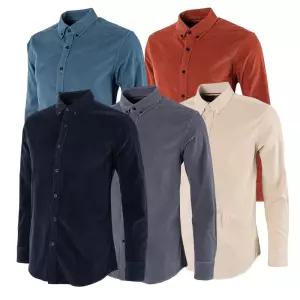 골덴 남자 캐주얼 셔츠 남방 남성 가을 겨울 코듀로이 중년 40대 50대