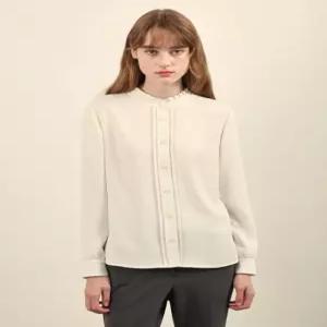 [올리비아로렌] 넥라인 프릴블라우스VOCNL4W9121