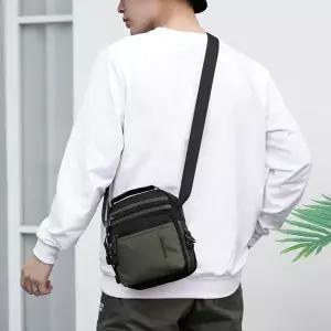 [콩심팥심]가벼운 남성 미니 크로스백 핸드폰 소지품 보조 가
