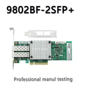 LR-LINK 9802BF-2SFP  10Gb 네트워크 카드 PCIe X8 듀얼 포트 광섬유 서버 어댑터 ChatGpt 82599 E10G41BTD