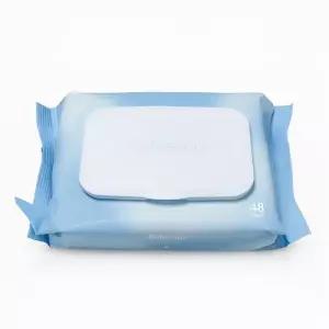 [웰빙창고] 베베숲 클린 비데티슈 캡형 화장실용 물티슈 80매 8개