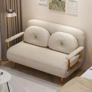 접이식 소파베드 2인용 접이식소파 화이트 간이 인테리어