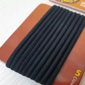 고탄성 10개 머리끈세트 블랙 머리끈 사은품용