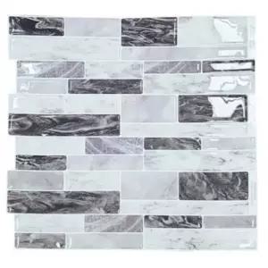 데코타일 스티커타일 주방타일시트지 (49bkR)