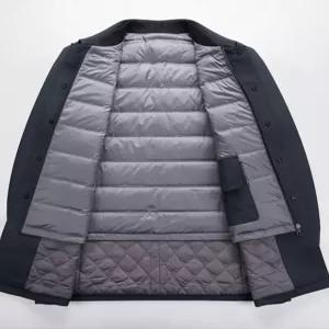 남자 패딩 코트 덕다운 정장 반 하프 빅사이즈 남자패딩