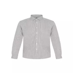 [오스틴리드][오스틴리드][SLIM FIT] 브라운 스트라이프 드레스 셔츠-A2DL2954