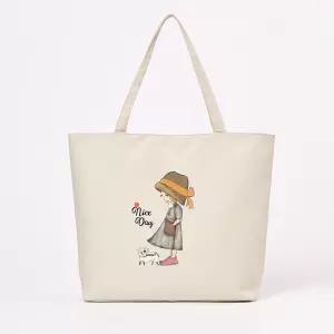 뉴룸 캔버스 에코백 숄더 백 여행용 일상용 대학생 2개개