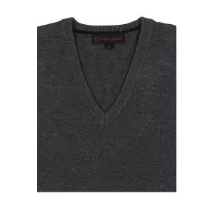 [로베르따디카메리노][로베르따디까메리노] ARNP 혼방 챠콜 V넥 베스트 RP3-L04-3 (P003721722)