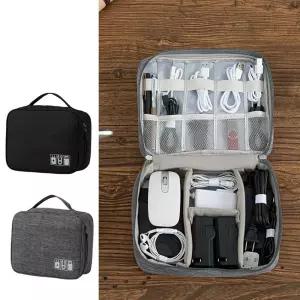 매일잇템 글로벌S 충전기 보조배터리 마우스 화장품 다용도 보관 파우치
