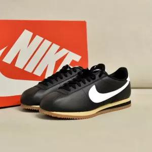 (국내매장판)나이키 코르테즈 레더 가죽 블랙 화이트 브라운 DM4044-002