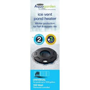 페닝턴 아쿠아가든, 아이스 벤트 연못 히터, 제설기, 어류 및 수생 생물을 위한 겨울 보호, 온도 조절기 제어, 최대 1200갤런 연못용