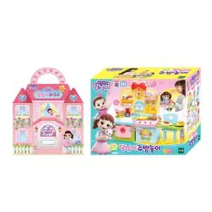 달님이 말랑 스티커북이 있는 달님이 주방놀이 세트