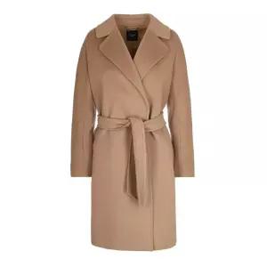 25FW 코르테 CORTE 벨티드 울 코트 카멜 2525016062 006