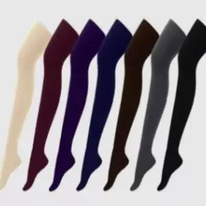 유발 기모타이즈 겨울 레깅스 스타킹 여성 쫄바지 무지 따뜻한 방한 면 베이지 블랙