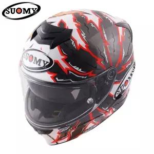 수오미 STELLAR 아파치 풀페이스 헬멧 이너바이저