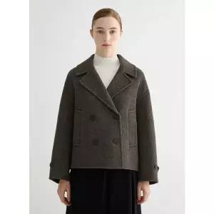 [쉬즈미스]울 혼방 핸드메이드 더블 자켓_SWHJKO42110