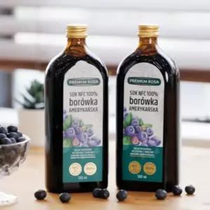 프리미엄로사 블루베리 원액 건강 주스 500ml X2개