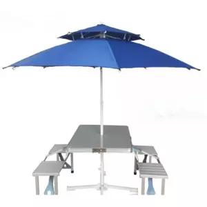 야외접이식 알루미늄 휴대용테이블 캠핑 파라솔꽂이