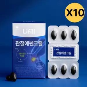라이필 관절에쎈크릴 크릴오일 아스타잔틴 30p X10