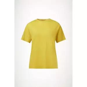 코오롱스포츠 HERO 여성 메리노울 반팔 라운드 티셔츠 JKTCX25056YEL 1030111