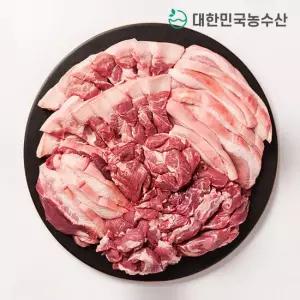[대한민국농수산]쫄깃고소 국내산 특수부위 뒷고기 600g 꼬들살 돼지고기