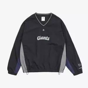 자이언츠 Polyteru X LOTTE GIANTS Woven Pullover Navy 393905