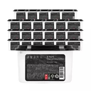 생활공작소 습기제거제 숯제습제 520ml 24개입