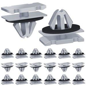 20개의 PCS 트림 클립, 범퍼 로커 패널 몰딩 플레어, 도어 몰딩이 있는 트림, 자동차 차체 부품 및 그랜드 체로키와 호환, 68172491AA 6871803AA 689527AA