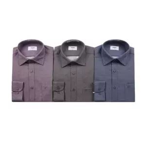 [갤러리아] [레노마 셔츠] 기모 투톤 솔리드 일반핏 긴팔셔츠 남방 RPWSG0007(3종 1택)