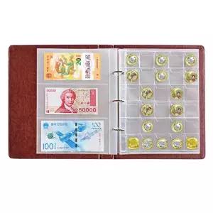 보관함 180개국 외국 동전수집 지폐수집 동전 보관 기념 옛날돈 화폐 지폐 수집북 수집