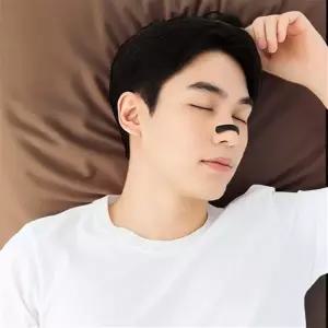 코 자석 자석 비강 확장기 코골이 방지 호흡 마그네틱 패치 60p(블랙)