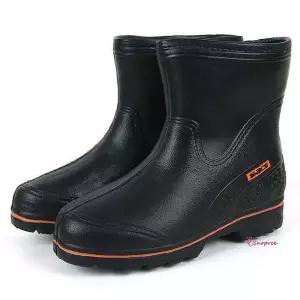 남성용 초경량 방한장화 논슬립 반장화 417 겨울 방수 털부츠 낚시장화ssu467