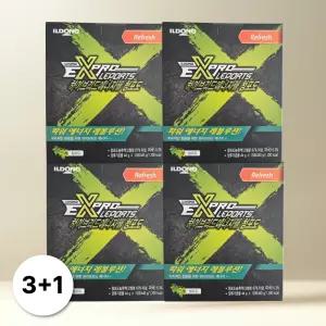 일동 하이브리드에너지젤 청포도 운동 미네랄 4박스 (40포)