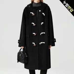 [올리비에스클로젯] 후드 떡볶이 단추 롱 누빔 코트_O2511CT002D